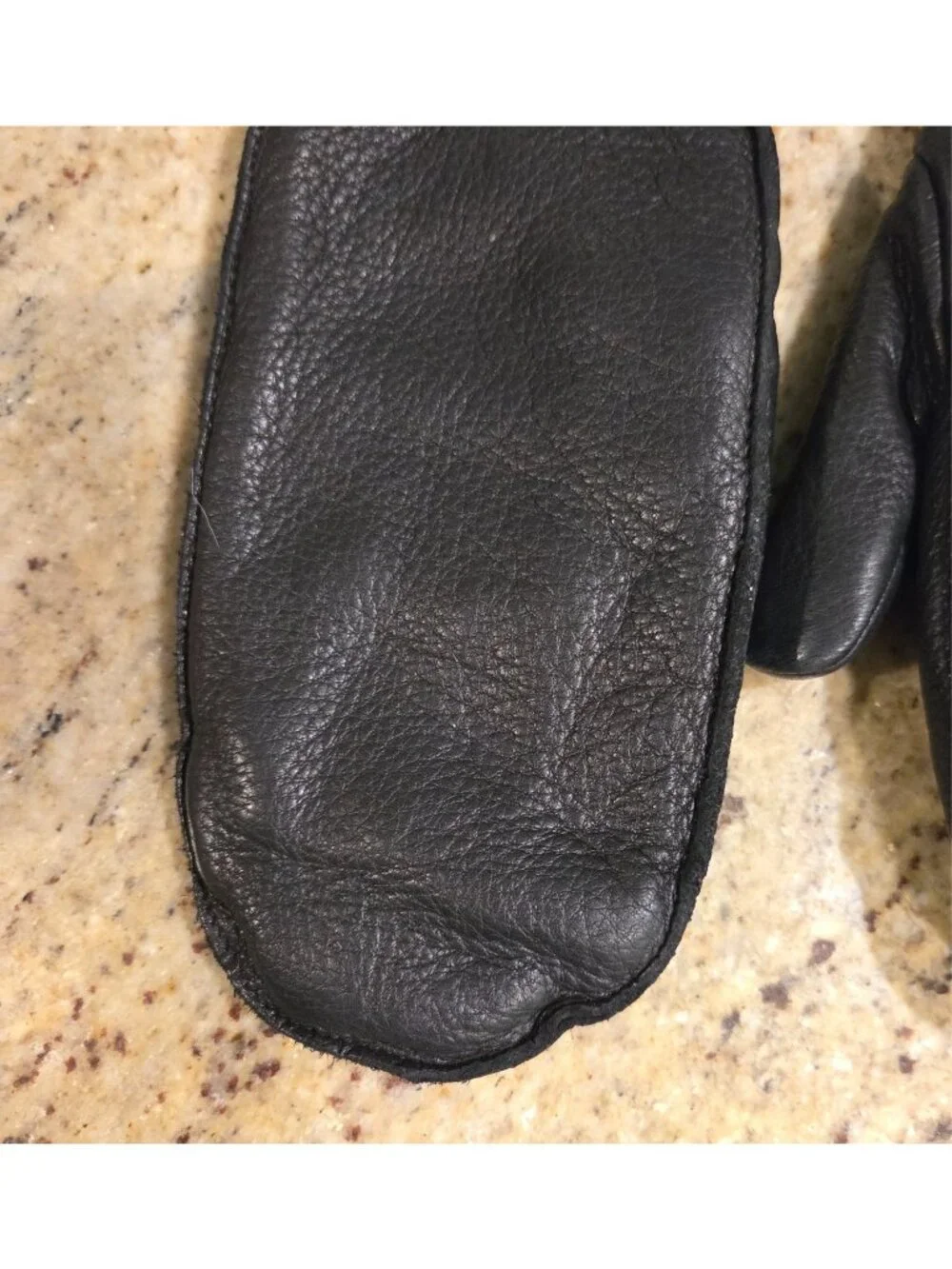 Pratt And Hart  Womens Size S Black Mittons Fleece Lined
